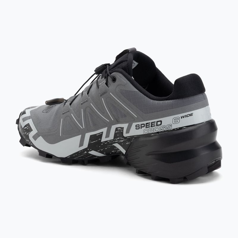 Férfi futócipő Salomon Speedcross 6 Wide quiet shade/fekete/pearl blue 3