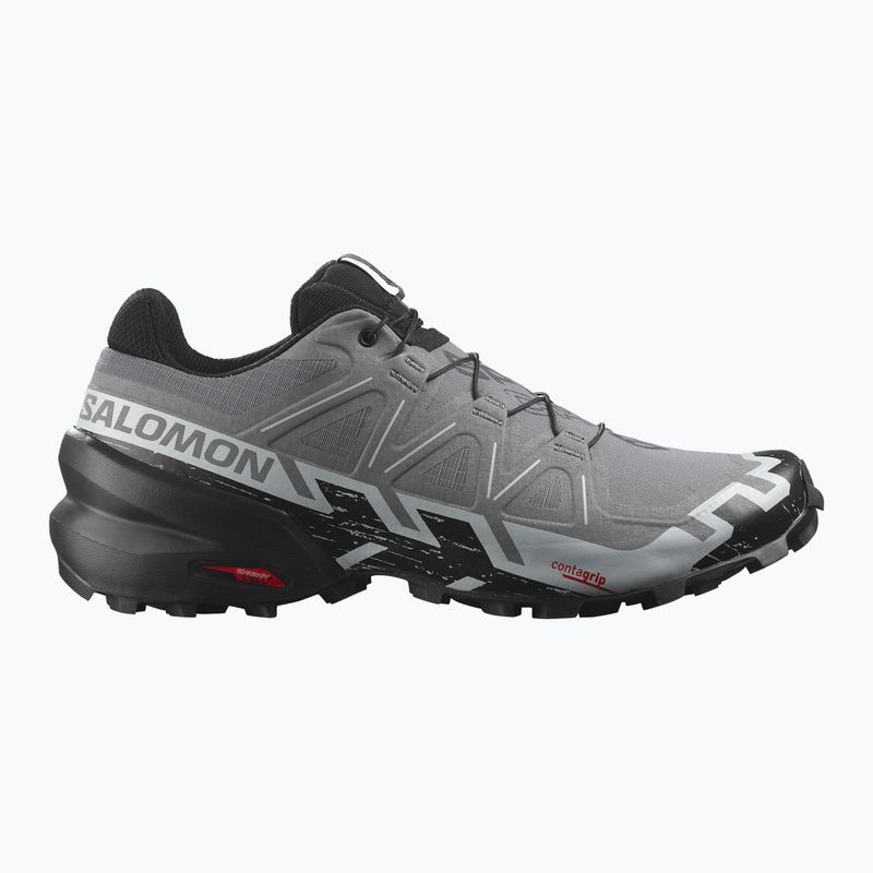 Férfi futócipő Salomon Speedcross 6 Wide quiet shade/fekete/pearl blue 2