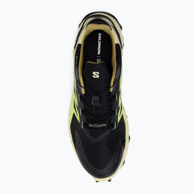 Salomon Supercross 4 GTX fekete-zöld férfi futócipő L41731700 8