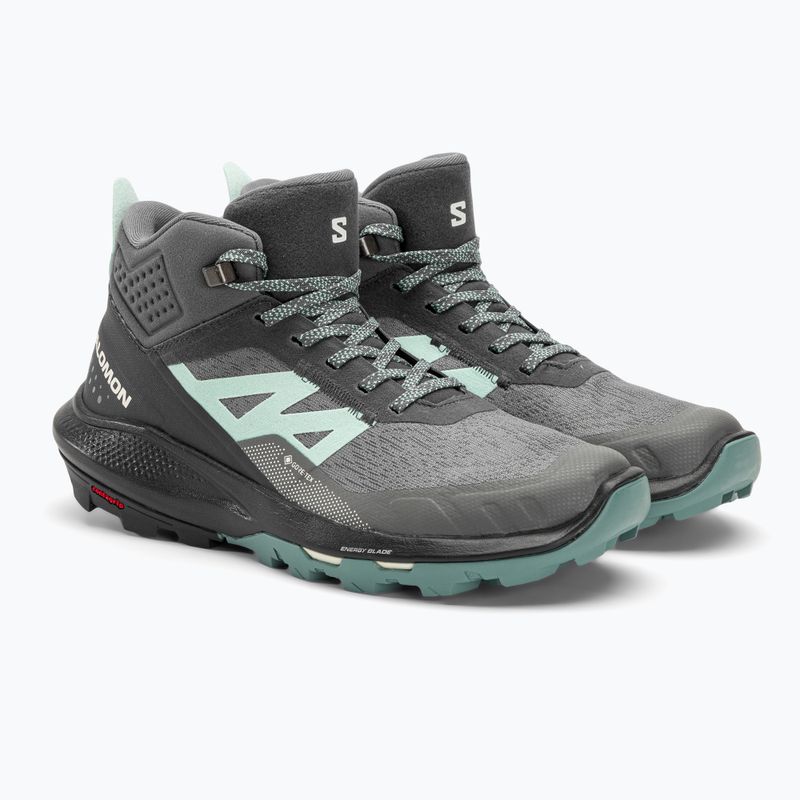 Salomon Outpulse Mid GTX női túrabakancs ébenfa/qush/ebony 4