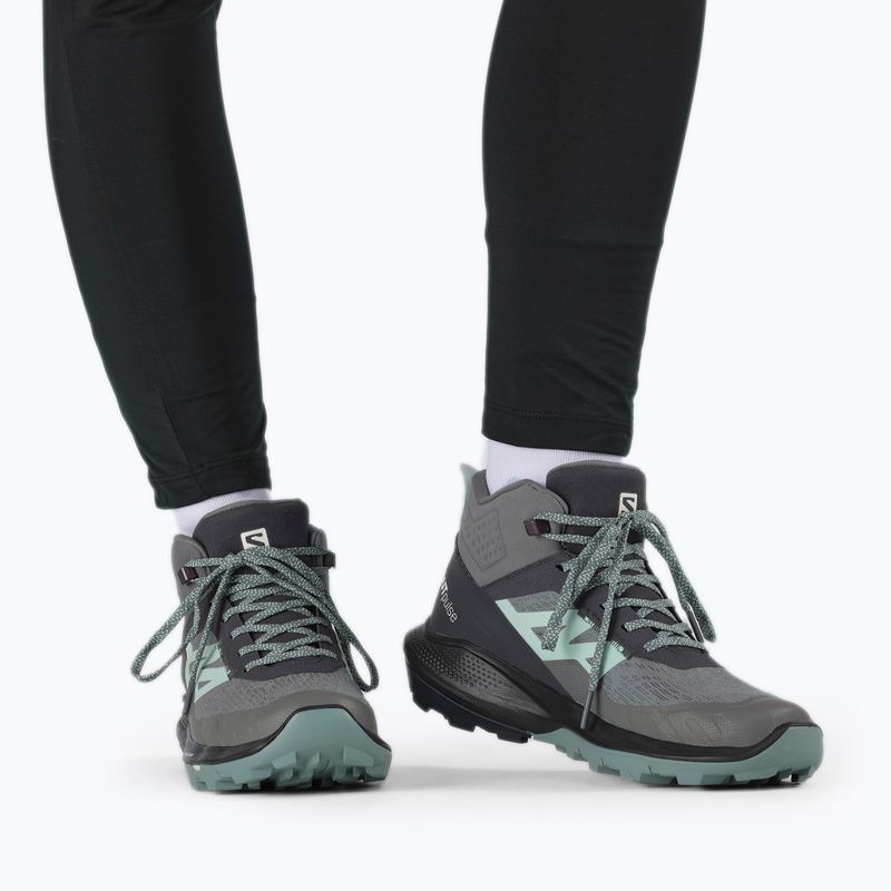 Salomon Outpulse Mid GTX női túrabakancs ébenfa/qush/ebony 16