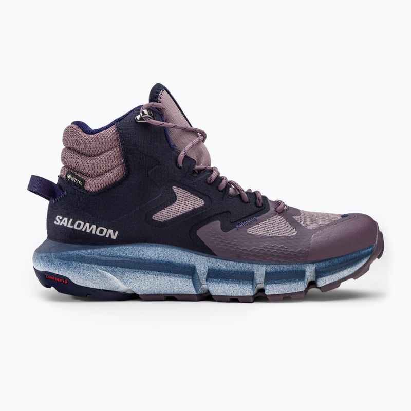 Salomon Predict Hike Mid GTX női túrabakancs lila L41737000 2