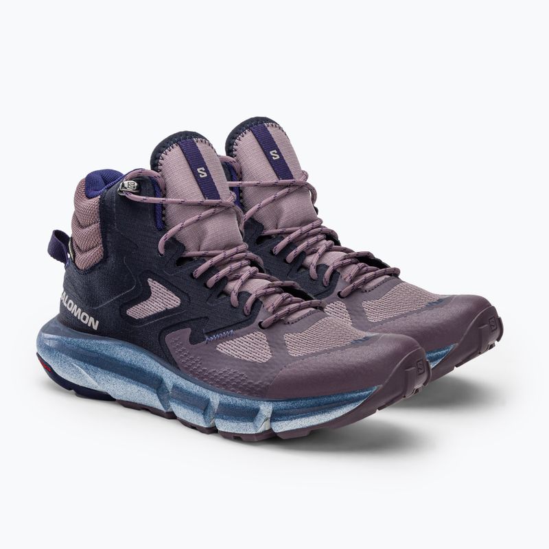 Salomon Predict Hike Mid GTX női túrabakancs lila L41737000 4