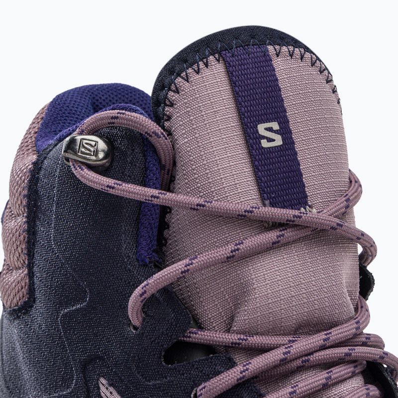 Salomon Predict Hike Mid GTX női túrabakancs lila L41737000 9
