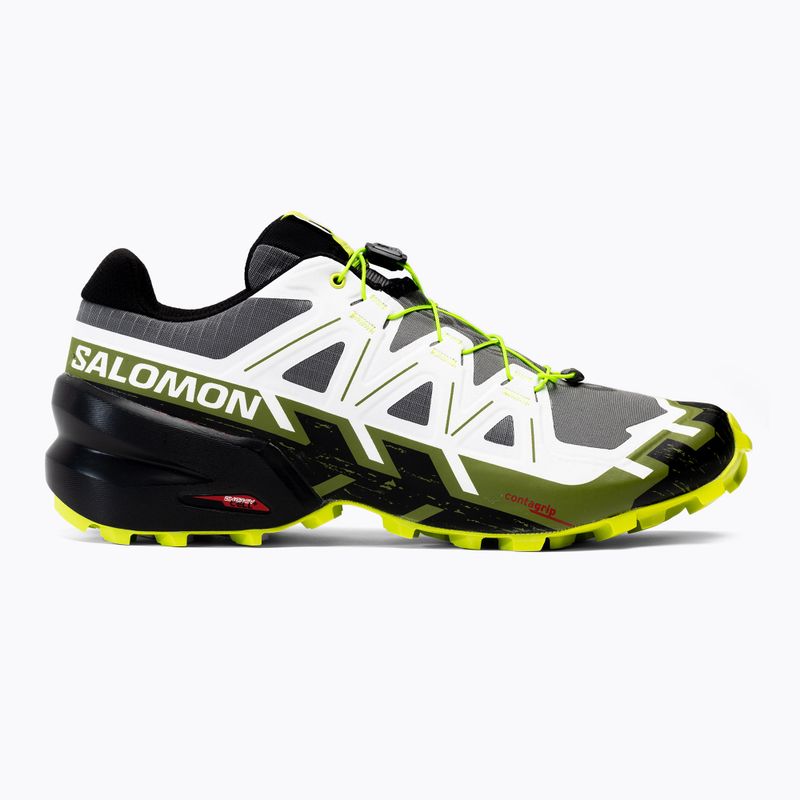 Salomon Speedrcross 6 fekete-fehér férfi futócipő L41738300 2