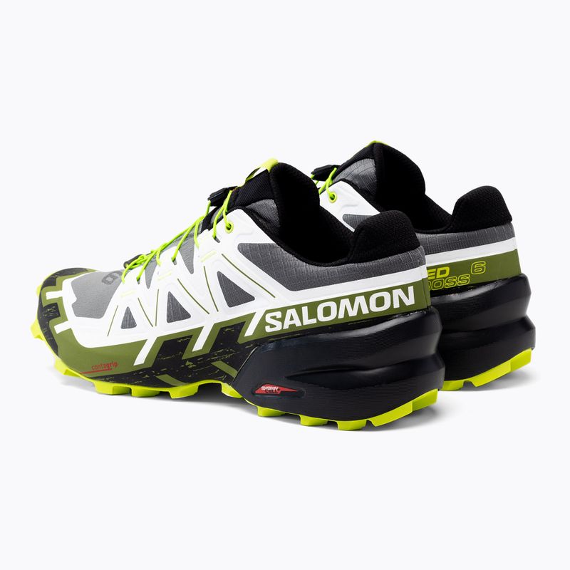Salomon Speedrcross 6 fekete-fehér férfi futócipő L41738300 3
