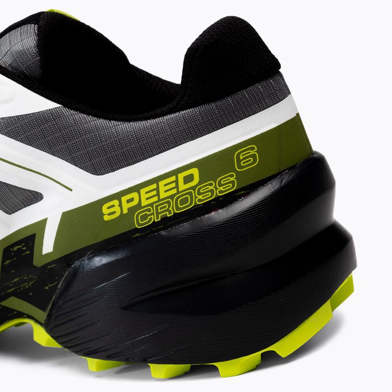 Salomon Speedrcross 6 fekete-fehér férfi futócipő L41738300 9