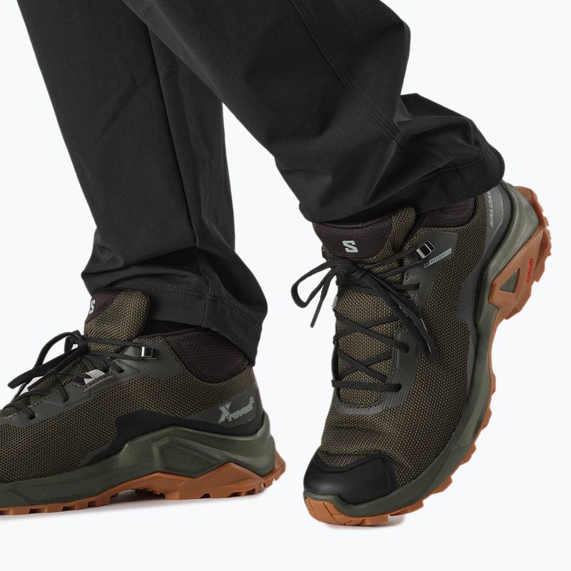 Salomon X Reveal Chukka CSWP 2 zöld férfi túracipő L41763000 15