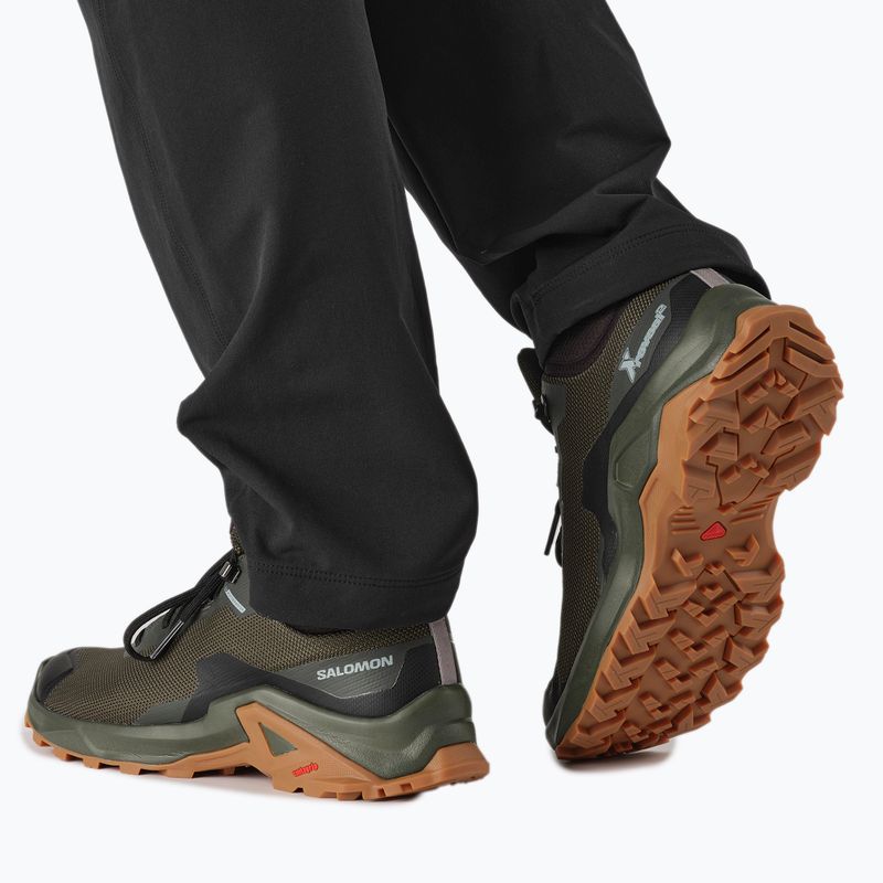 Salomon X Reveal Chukka CSWP 2 zöld férfi túracipő L41763000 16