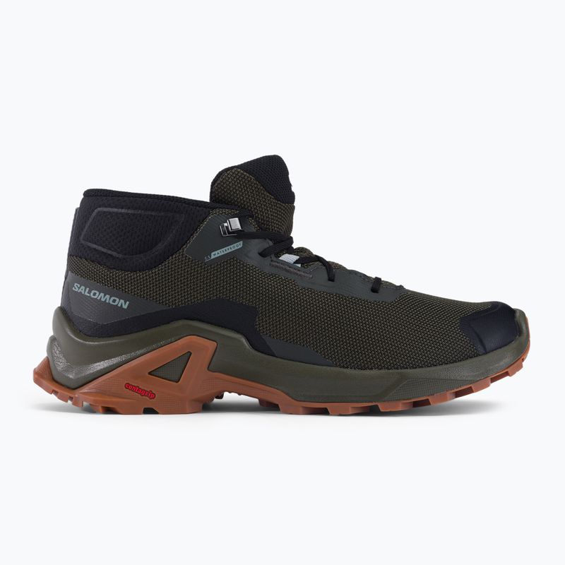 Salomon X Reveal Chukka CSWP 2 zöld férfi túracipő L41763000 2