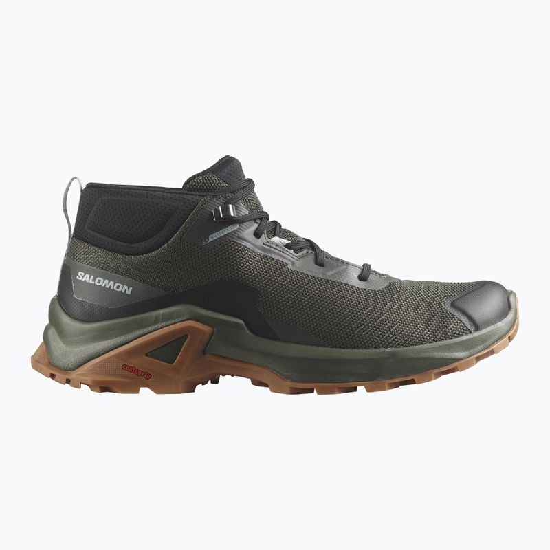 Salomon X Reveal Chukka CSWP 2 zöld férfi túracipő L41763000 10