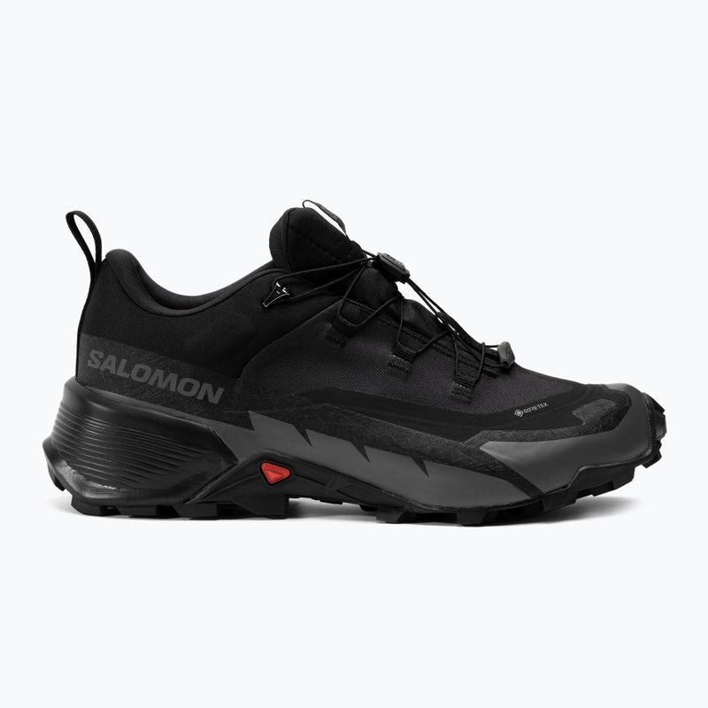 Salomon Cross Hike GTX 2 férfi túracipő fekete/zöld L41730100 2