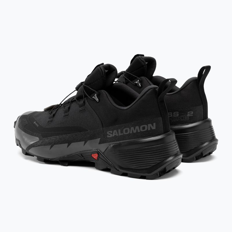 Salomon Cross Hike GTX 2 férfi túracipő fekete/zöld L41730100 5