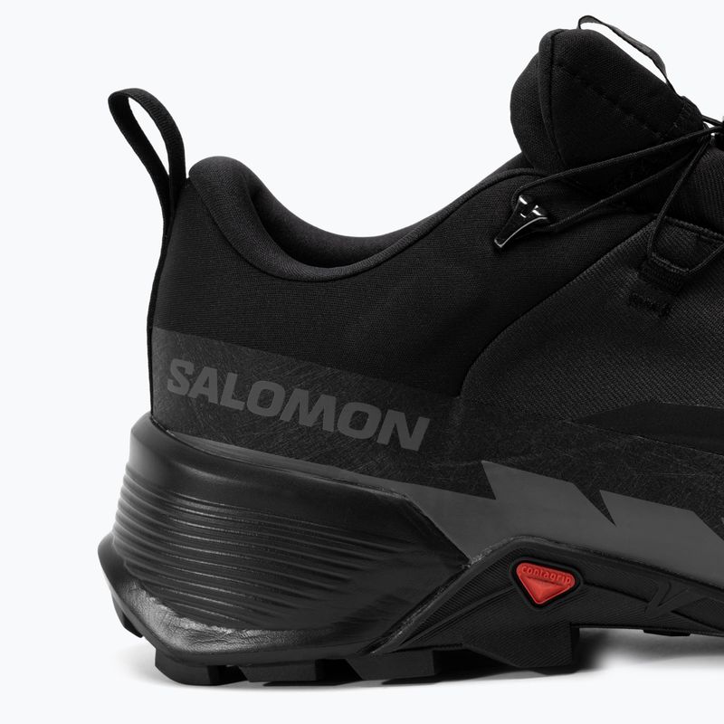 Salomon Cross Hike GTX 2 férfi túracipő fekete/zöld L41730100 10