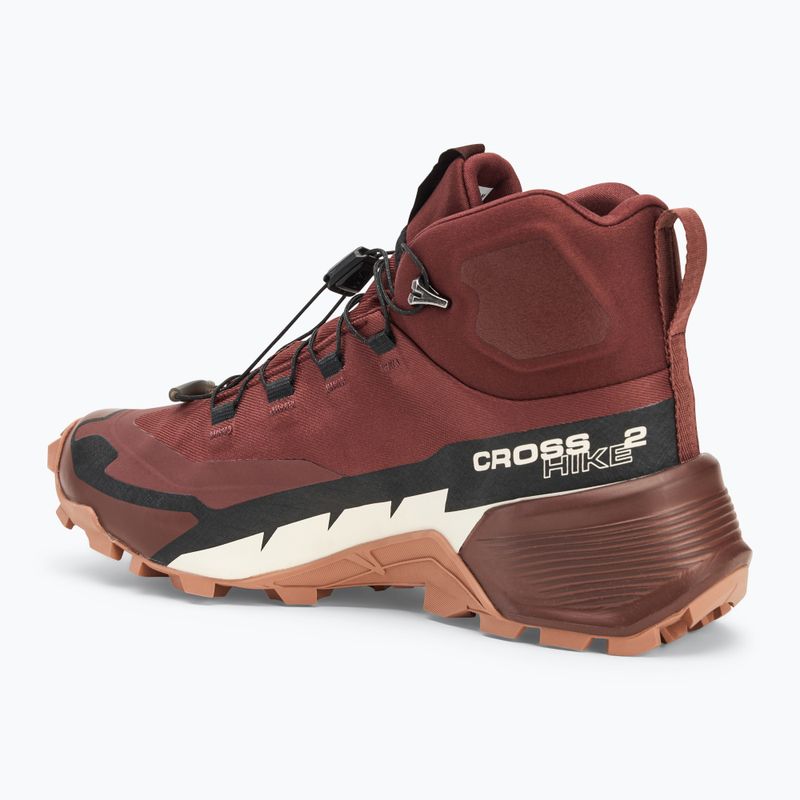 Női túracipő Salomon Cross Hike MID GTX 2 bitter chocolate/ mocha mousse 3