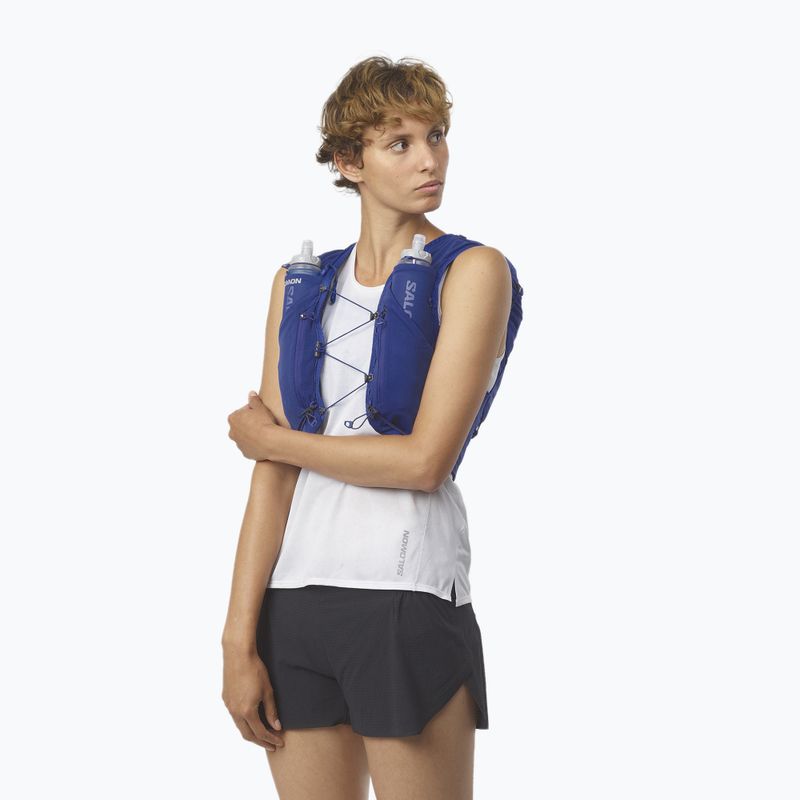 Salomon ADV Skin 12 literes futó hátizsák tengerészkék LC2011200 4