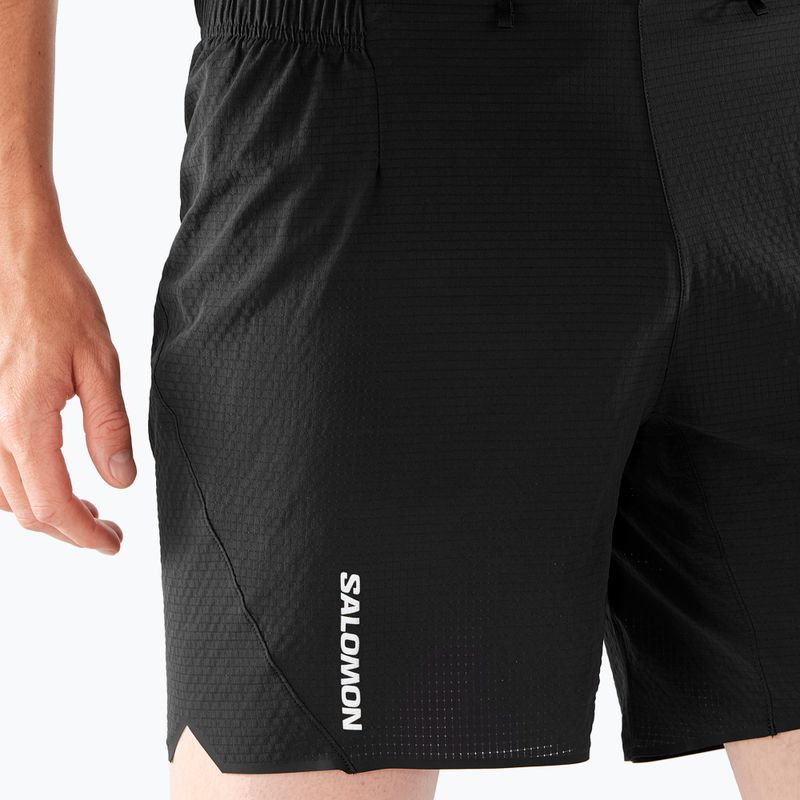 Férfi Salomon Sense Aero 7'' futónadrág mély fekete 3