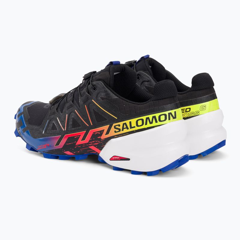 Férfi futócipő Salomon Speedcross 6 GTX fekete/surf the web/biztonsági sárga 6