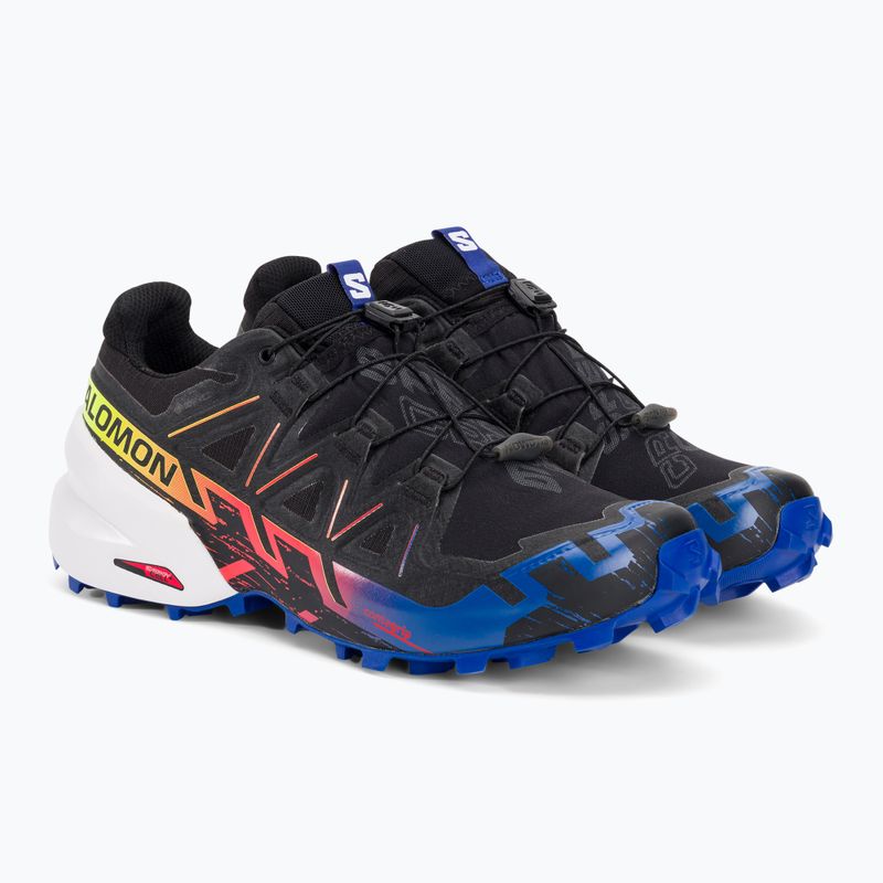 Férfi futócipő Salomon Speedcross 6 GTX fekete/surf the web/biztonsági sárga 7