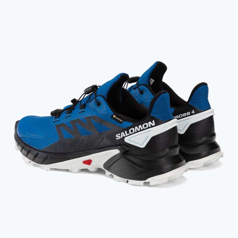 Salomon Supercross 4 GTX kék férfi futócipő L47119600 5