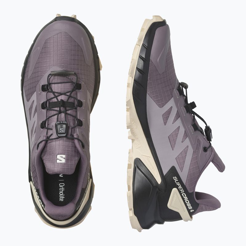 Salomon Supercross 4 lila női futócipő L47205200 15