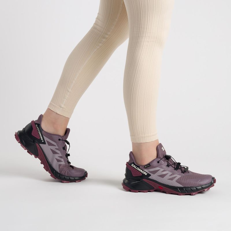 Salomon Supercross 4 GTX lila női futócipő L47119900 2