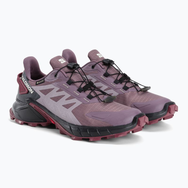 Salomon Supercross 4 GTX lila női futócipő L47119900 6