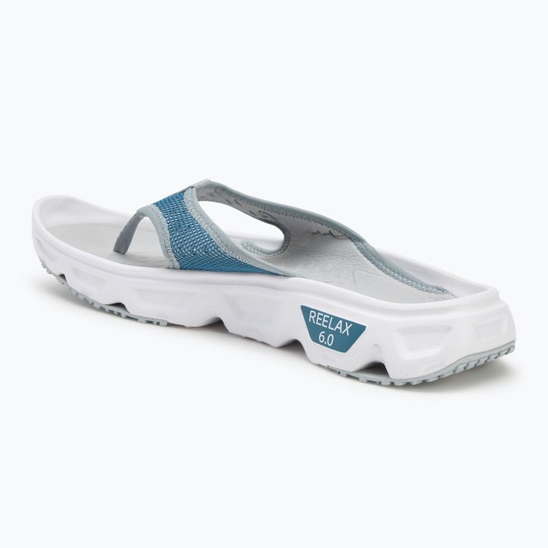 Férfi papucs Salomon Reelax Break 6.0 blue ashes/white/pearl blue 3
