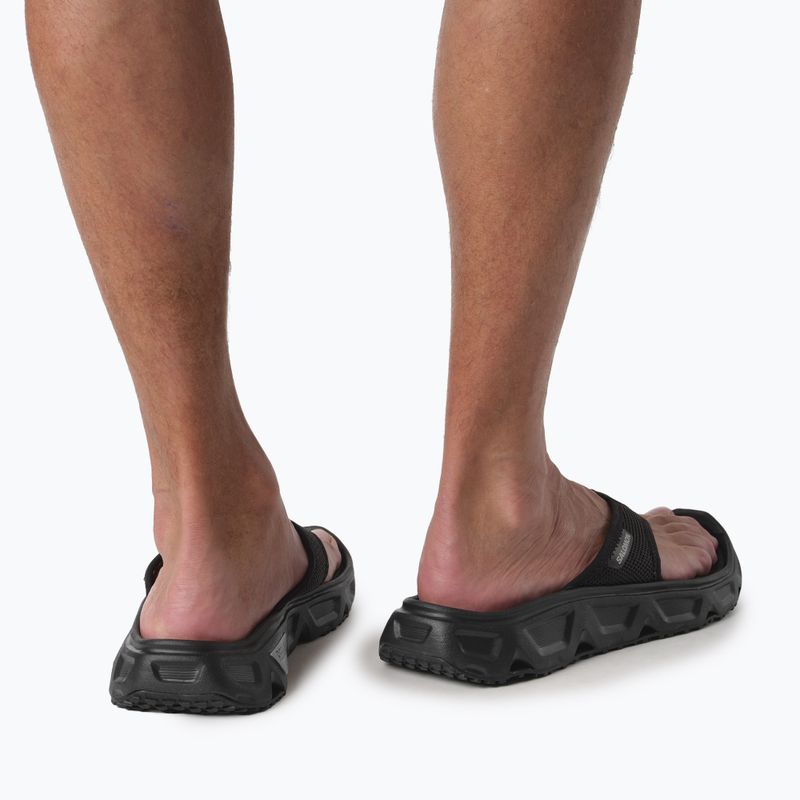 férfi flip flope Salomon Reelax Break 6.0 black/black/alloy 4