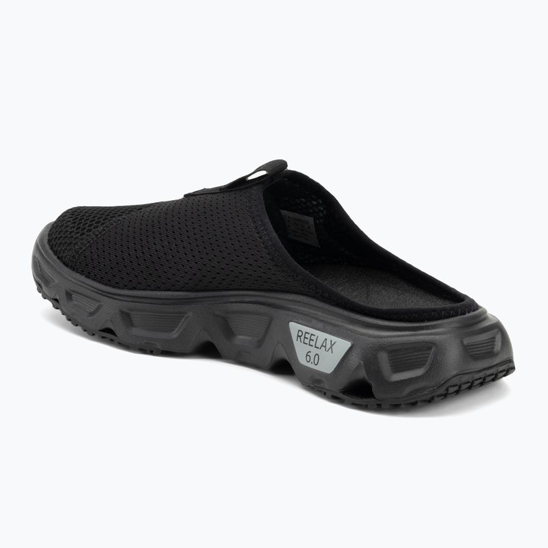 Salomon Reelax Slide 6.0 női flip-flop fekete/ötvözet 3