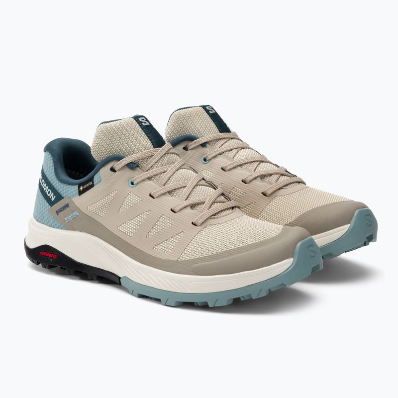 Női túrabakancsok Salomon Outrise GTX bézs L47142700 4