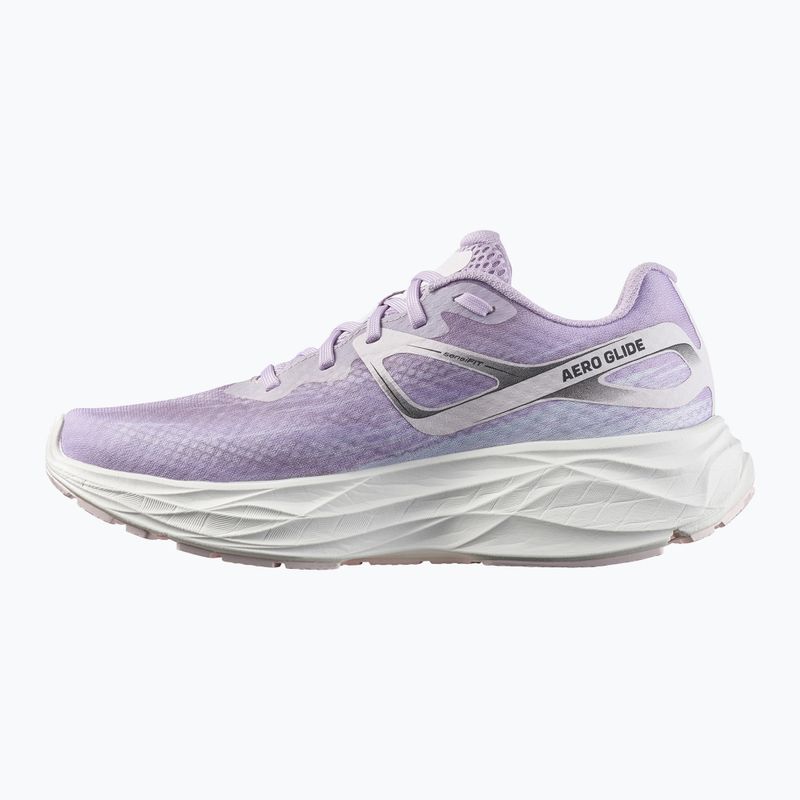 Női futócipő Salomon Aero Glide orchidea virág / bölcső rózsaszín / fehér 12