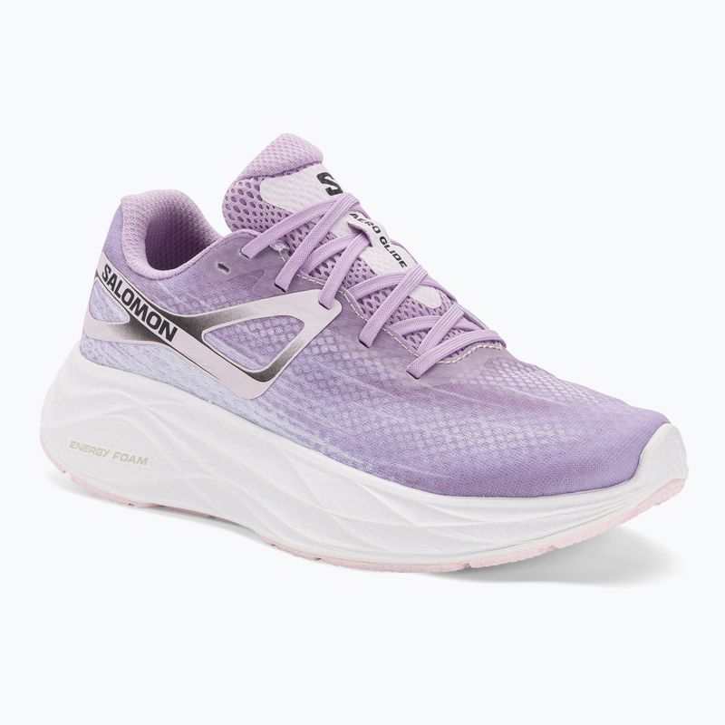Női futócipő Salomon Aero Glide orchidea virág / bölcső rózsaszín / fehér