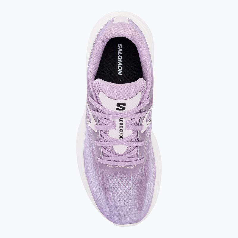 Női futócipő Salomon Aero Glide orchidea virág / bölcső rózsaszín / fehér 6