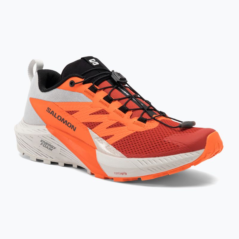 Férfi futócipő Salomon Sense Ride 5 lunar rock/shocking orange/fiery red