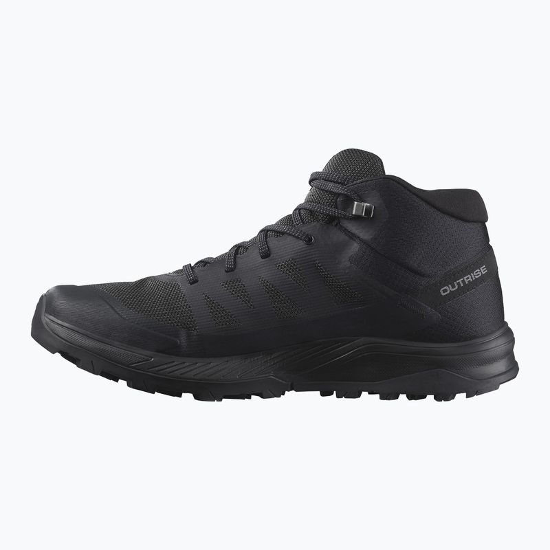 Salomon Outrise Mid GTX férfi túrabakancs fekete L47143500 13