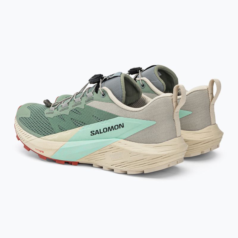 Salomon Sense Ride 5 Lily Pad/Rainy Day/Bleached Aqua női futócipő L47212300 5