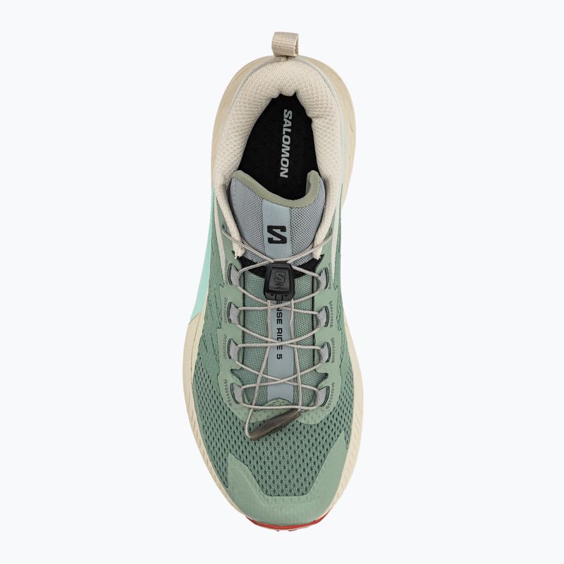 Salomon Sense Ride 5 Lily Pad/Rainy Day/Bleached Aqua női futócipő L47212300 8