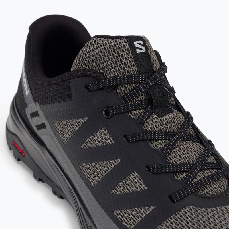 Salomon Outrise férfi trekking cipő fekete L47143100 8