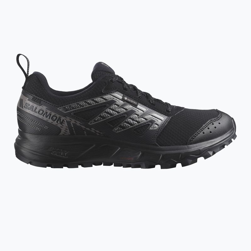 Női futócipő Salomon Wander GTX black/plum kitten/gull 9