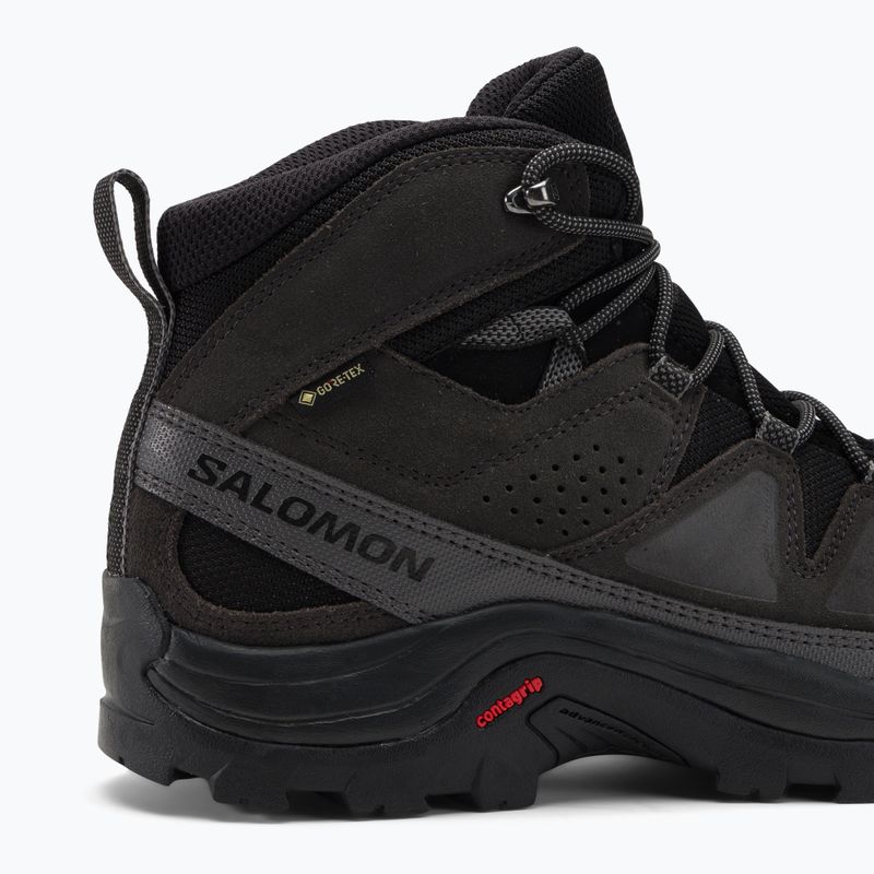 Salomon Quest Rove GTX férfi túrabakancs fekete/phantom/magnet 9