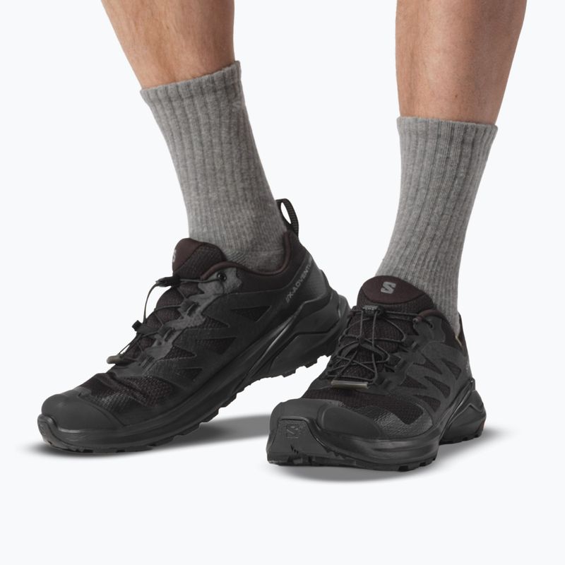 Férfi túracipők Salomon X-Adventure GTX Black/Black/Black 5
