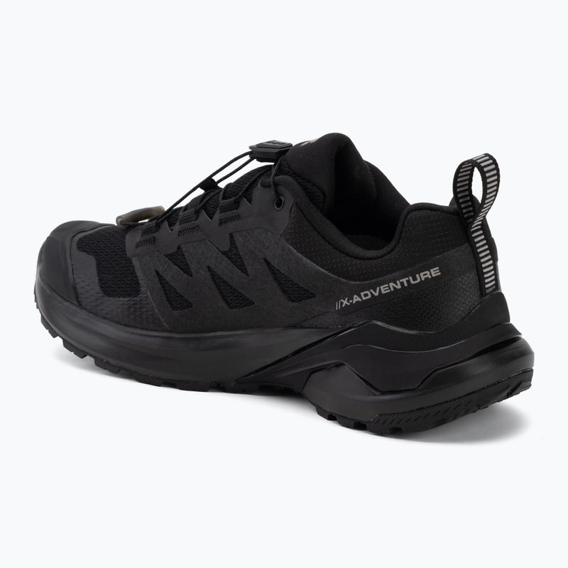 Női túracipők Salomon X-Adventure GTX Black/Black/Black 3