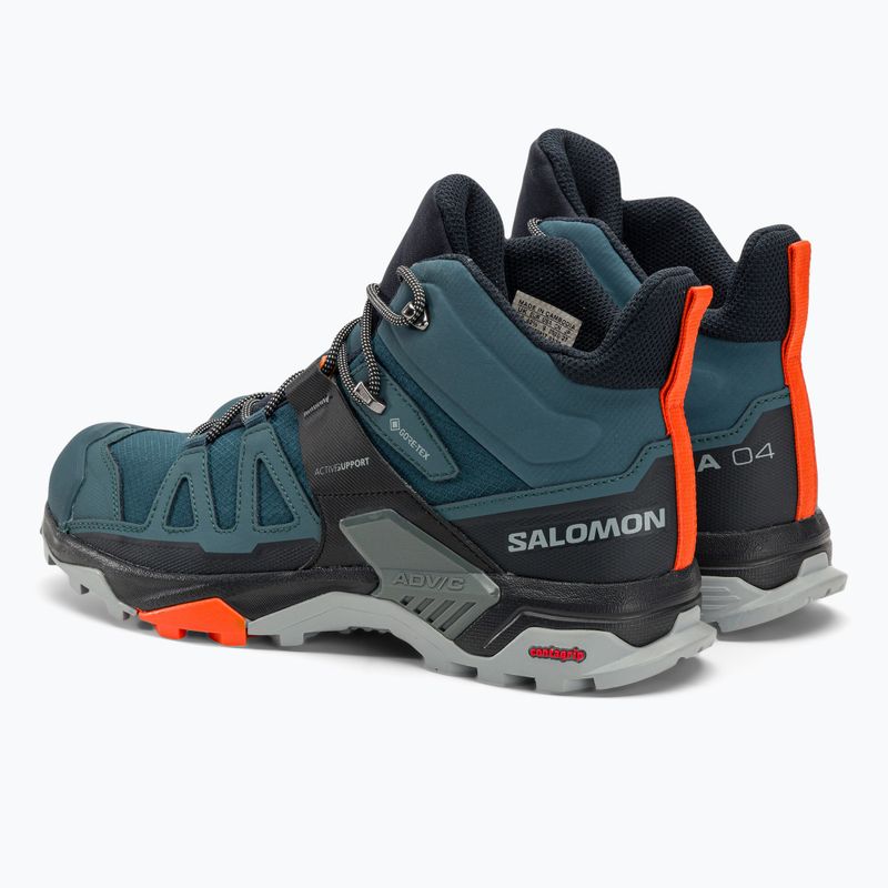 Férfi túrabakancs Salomon X Ultra 4 Mid GTX stargazer/fekete/s 3