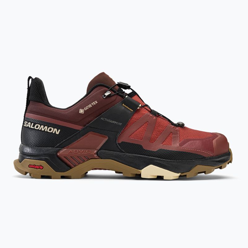 Férfi túrabakancs Salomon X Ultra 4 GTX bordó L47352700 2