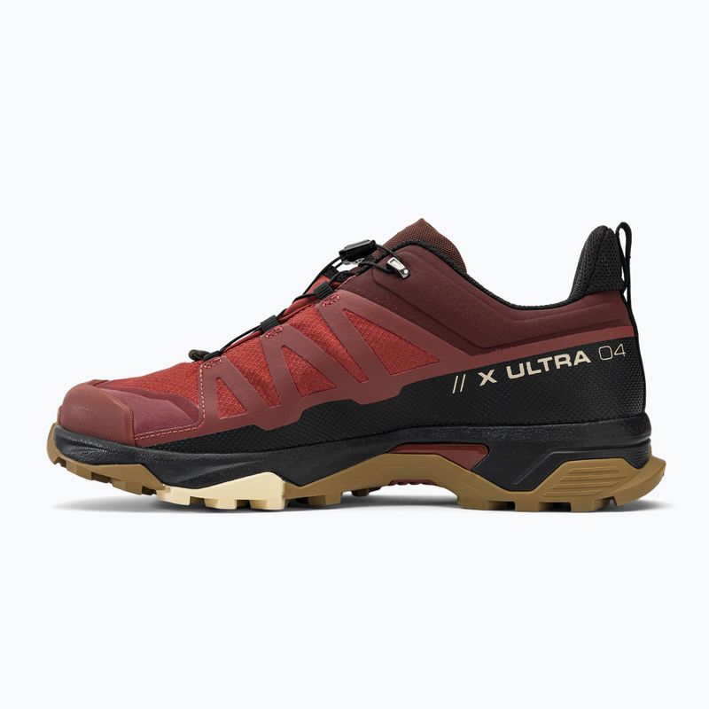 Férfi túrabakancs Salomon X Ultra 4 GTX bordó L47352700 10
