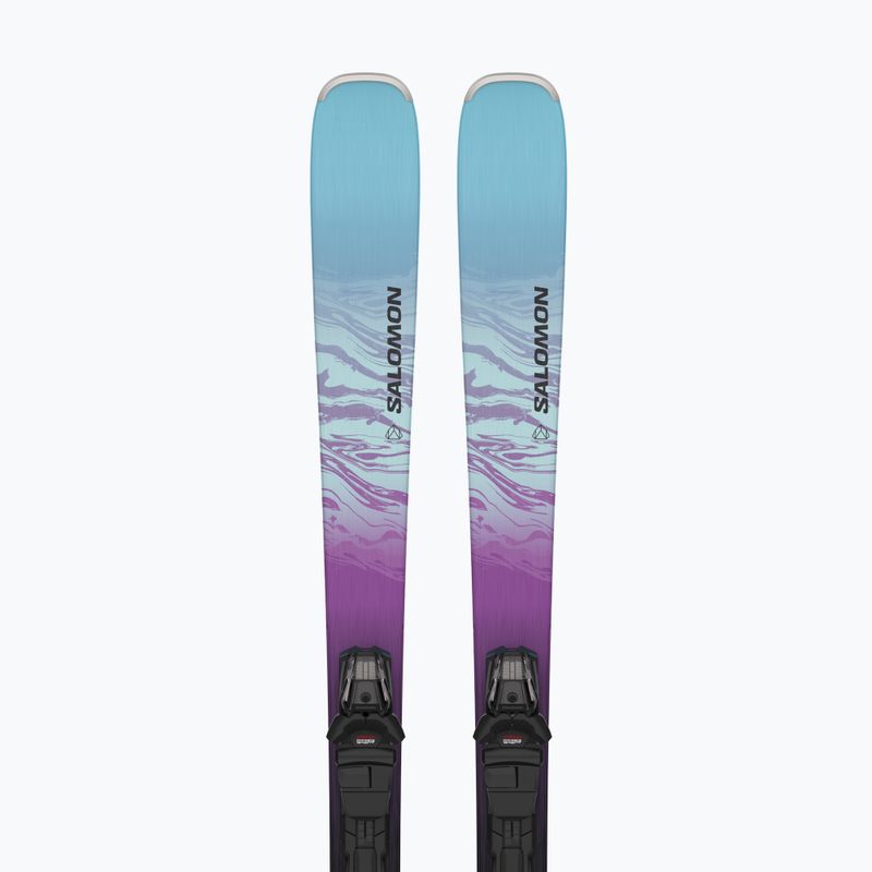 Női lesikló léc Salomon Stance W80 + kötés M10 GW black/dewberry/bleached aqua 4