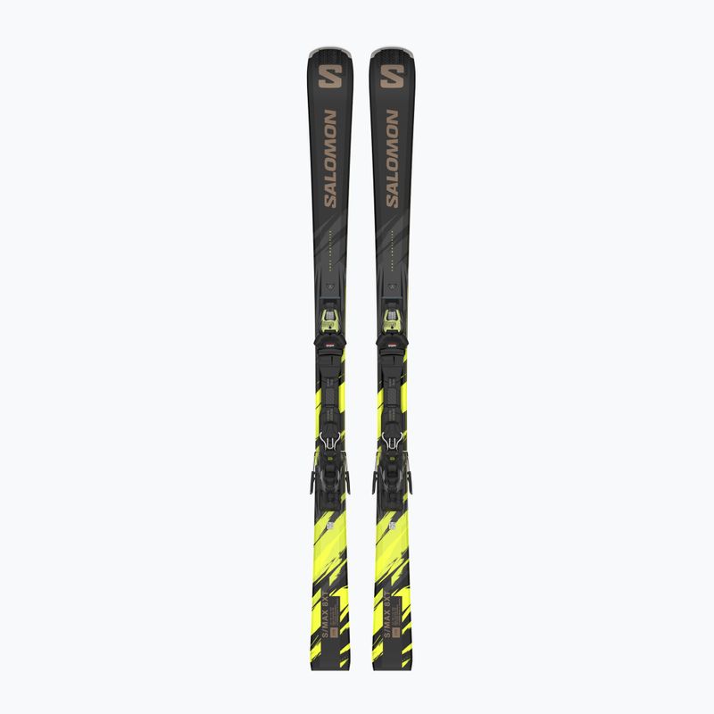 Salomon S/Max 8 XT + M11 GW fekete/driftwood/safety sárga sílécek 6