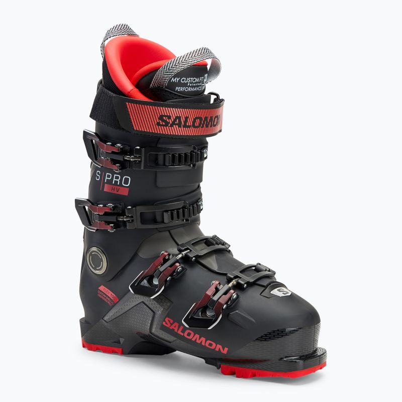 Férfi síbakancs Salomon S/Pro HV 100 GW fekete/piros/beluga