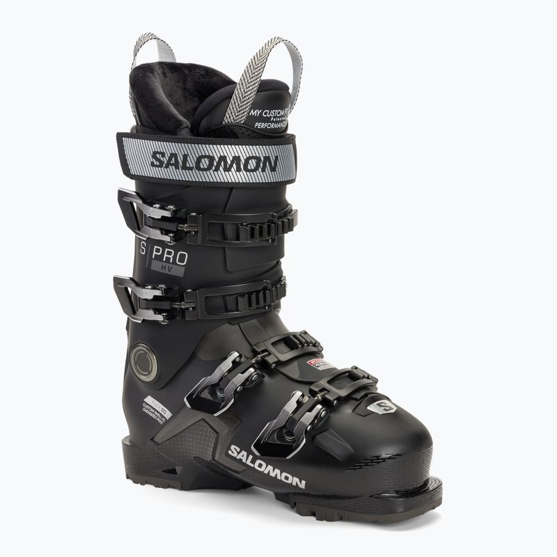 Női síbakancs Salomon S Pro HV 90 W fekete/ezüst met./beluga